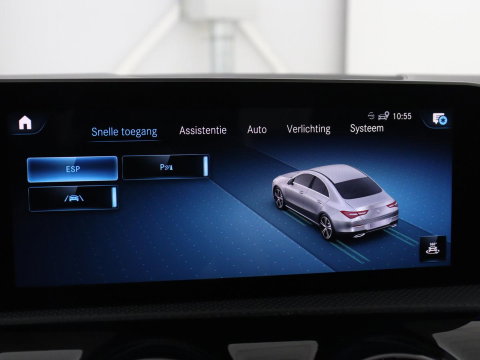 Mercedes-Benz CLA-Klasse 180 Business Solution Progressive | Stoelverwarming | Carplay | Sfeerverlichting | Half leder | Camera | Navigatie | Widescreen | Full LED | Park Assist | DAB | 18'' velgen | Cruise control
