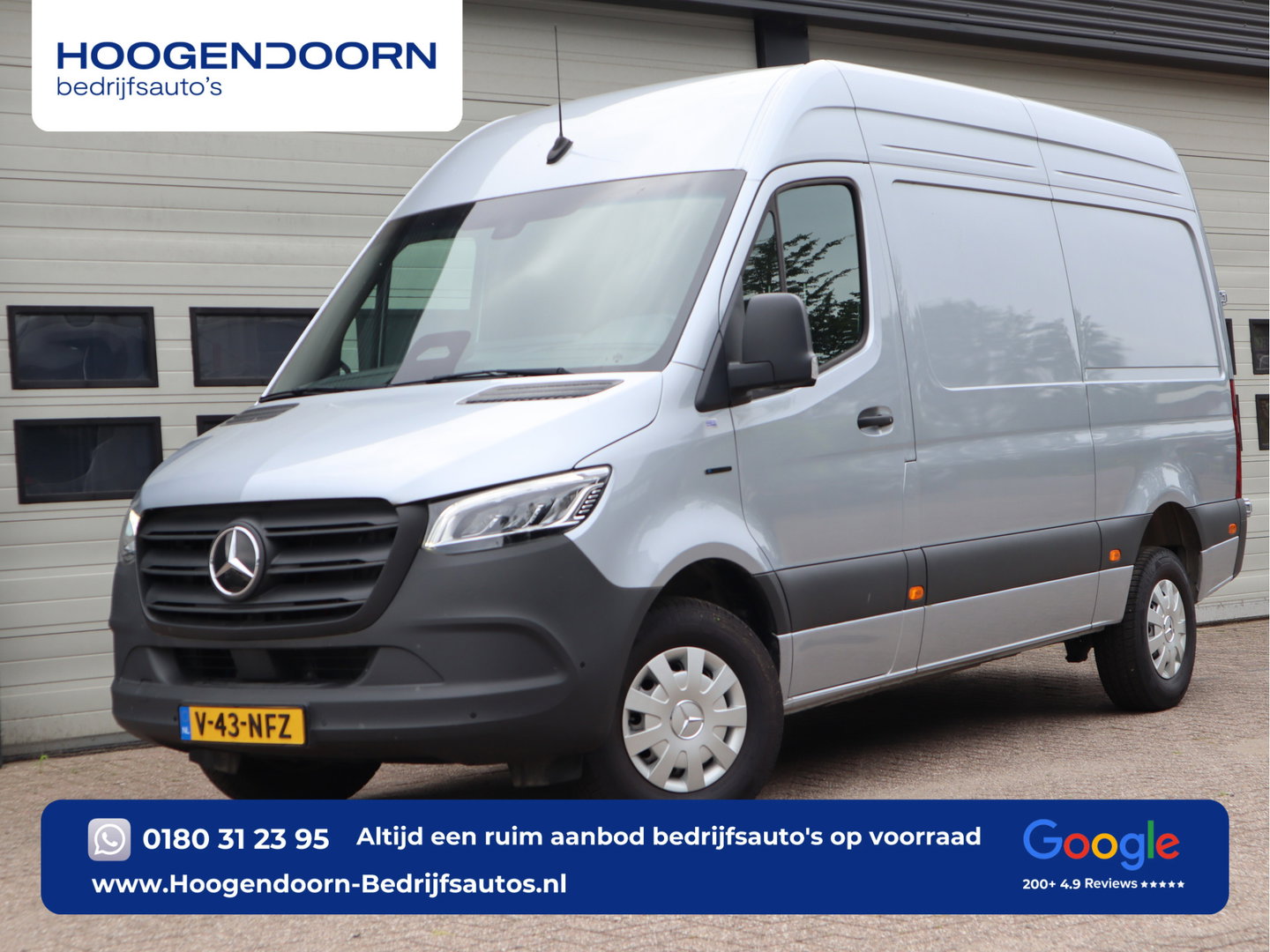 Mercedes-Benz eSprinter 314 L2H2 Accu 56 kWh RWD WLPT 181 km - New Model - Snel laden - LED - Vol Opties
