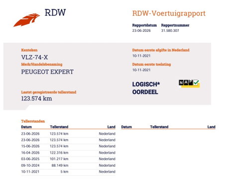 Peugeot Expert 2.0 BlueHDI 120 pk L3 Lang - Trekhaak - Cruise
