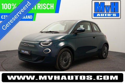 Fiat 500 3+1 Icon 42 kWh|STOELVERW|CAMERA|LED|PDC|SOH 97,1%