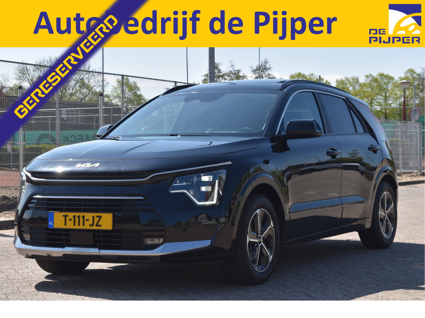 Kia Niro 1.6 GDi Hybrid DynamicPlusLine | NL-Auto | Vol | HUD | Keyless | Open dak | Carplay | Stuurverwarming | Full LE | Trekhaak
