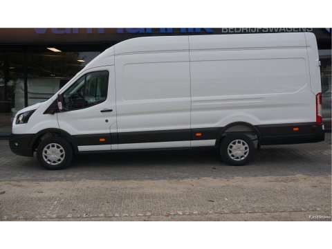 Ford Transit 350L 165PK RWD-10 AUT L4H3 BPM VRIJ!! Navi, Cam, Adap. Cruise, 270° Deur, 3.5T Trekgewicht!! NR. DJ01*