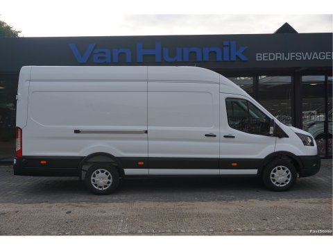 Ford Transit 350L 165PK RWD-10 AUT L4H3 BPM VRIJ!! Navi, Cam, Adap. Cruise, 270° Deur, 3.5T Trekgewicht!! NR. DJ01*