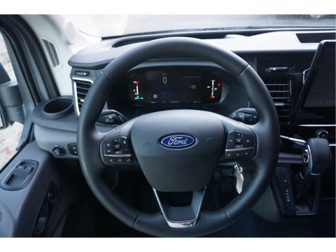 Ford Transit 350L 165PK RWD-10 AUT L4H3 BPM VRIJ!! Navi, Cam, Adap. Cruise, 270° Deur, 3.5T Trekgewicht!! NR. DJ02*