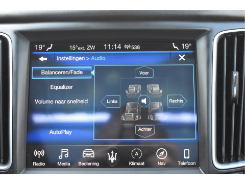 Maserati Levante 3.0 V6 AWD GranLusso 350 pk Facelift Driver ass.Pack 1 | Open dak | Harman/Kardon | Camera | Luchtvering | Carplay | Keyless | DAB | Full LED | 20"