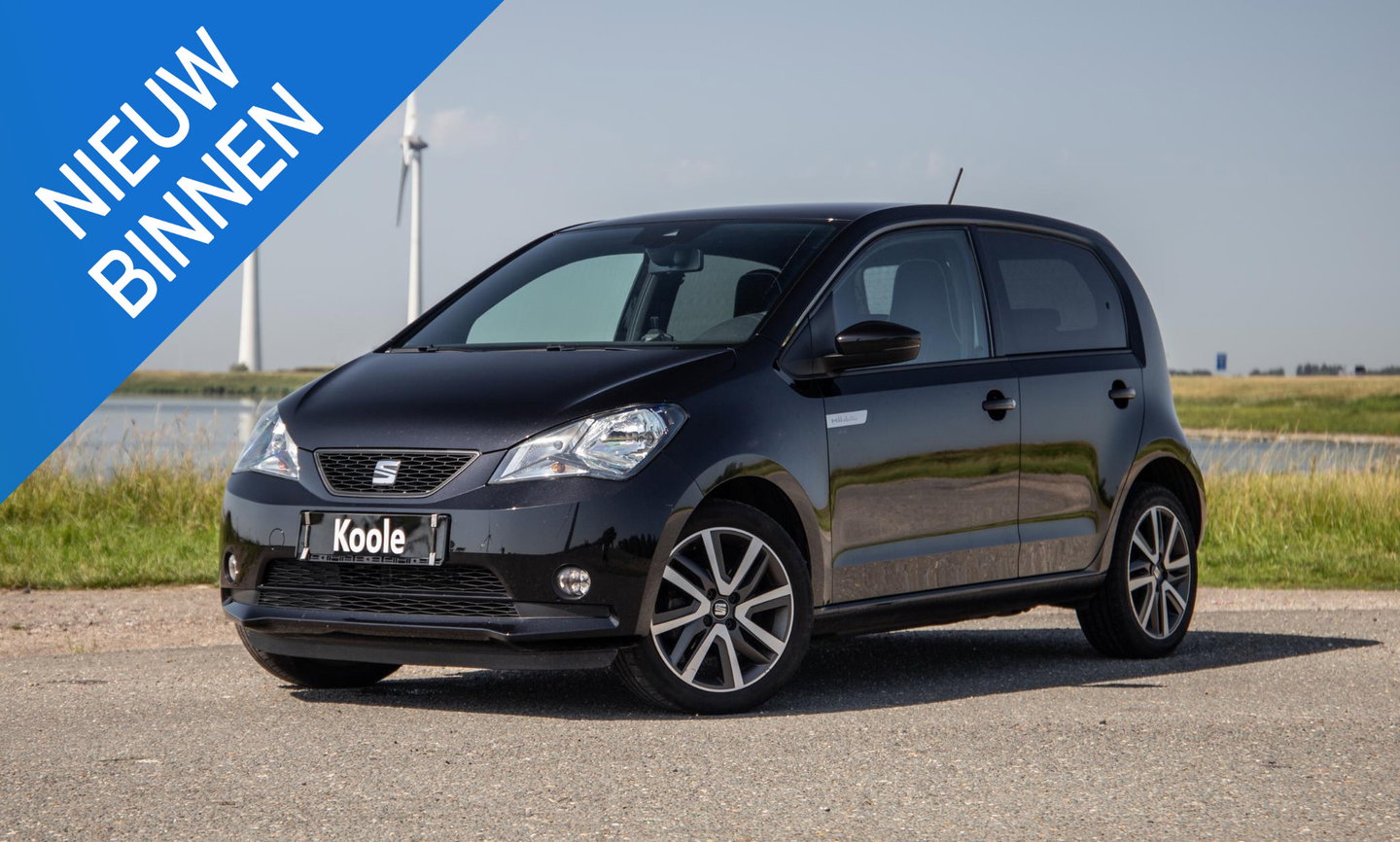 SEAT Mii Electric electric Plus STOEL VERWARMING / AIRCO / CRUISE CONTROLE / ZWART / AUTOMAAT