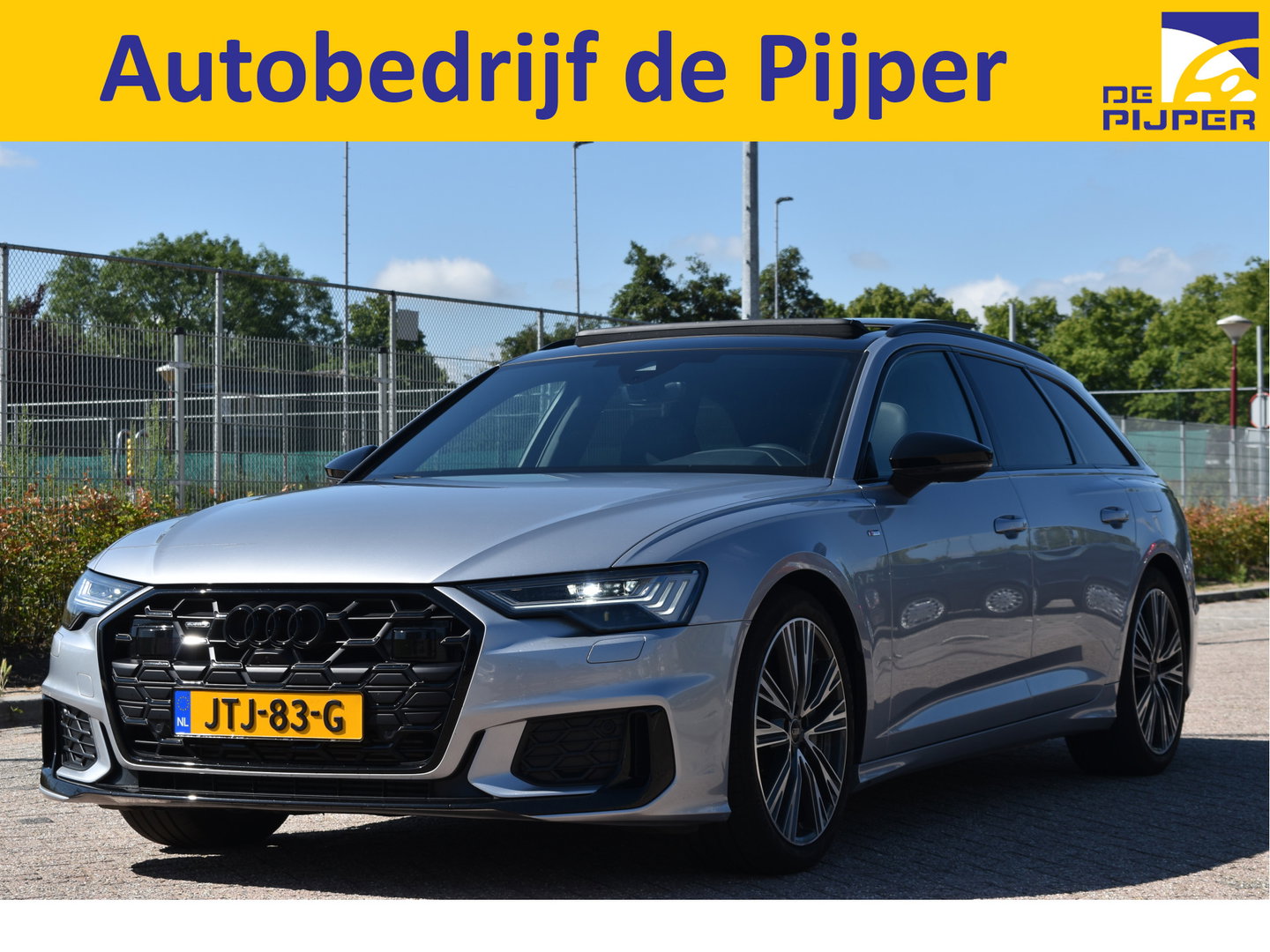 Audi A6 Avant 50 TFSI e quattro S edition 299 pk | Keyless | Standkachel | Pano.dak | Camera | Elekt.stoelen | Carplay | DAB | Stuurverwarming | Full LED | 20" LM