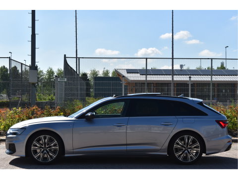 Audi A6 Avant 50 TFSI e quattro S edition 299 pk | Keyless | Standkachel | Pano.dak | Camera | Elekt.stoelen | Carplay | DAB | Stuurverwarming | Full LED | 20" LM