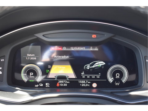 Audi A6 Avant 50 TFSI e quattro S edition 299 pk | Keyless | Standkachel | Pano.dak | Camera | Elekt.stoelen | Carplay | DAB | Stuurverwarming | Full LED | 20" LM