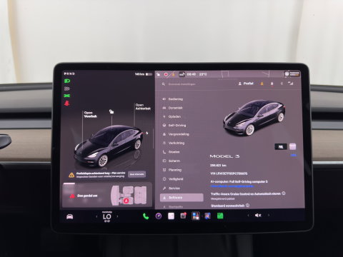 Tesla Model 3 Standard RWD Plus 60 kWh [3-Fase-11kW] {SoH-90%} (INCL-BTW) Aut. *PANO | AUTOPILOT | LEATHER | KEYLESS | FULL-LED | MEMORY-PACK | TOPVIEW | DAB | CARPLAY | DIGI-COCKPIT | LANE-ASSIST | HEATED- COMFORTSEATS | 19"ALU*