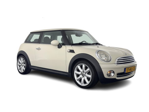 MINI 3-deurs 1.6 Cooper Pepper *LEATHER-FABRIC | COMFORTSEATS | ECC | CHROME-PACK | RADIO-CD | 17''ALU*