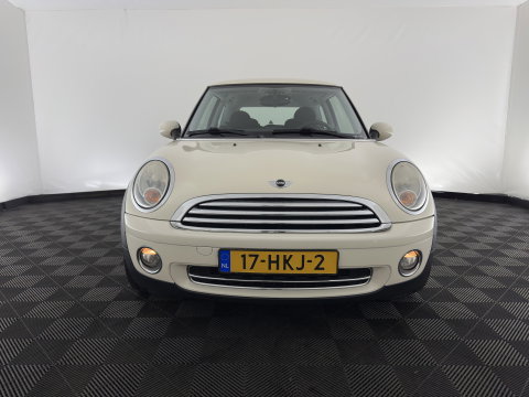 MINI 3-deurs 1.6 Cooper Pepper *LEATHER-FABRIC | COMFORTSEATS | ECC | CHROME-PACK | RADIO-CD | 17''ALU*