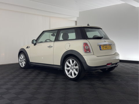 MINI 3-deurs 1.6 Cooper Pepper *LEATHER-FABRIC | COMFORTSEATS | ECC | CHROME-PACK | RADIO-CD | 17''ALU*