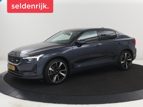 Polestar 2 Long Range Dual Motor Launch Edition 78kWh SOH 91,9% | Panoramadak | 360 Camera | Carplay | Navigatie | Adaptive Cruise | Harman Kardon | Stoel & Stuurwiel verwarming