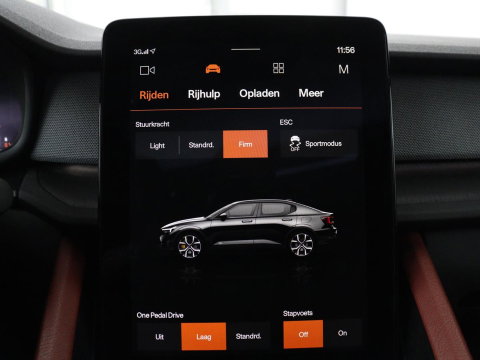 Polestar 2 Long Range Dual Motor Launch Edition 78kWh SOH 91,9% | Panoramadak | 360 Camera | Carplay | Navigatie | Adaptive Cruise | Harman Kardon | Stoel & Stuurwiel verwarming