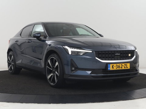 Polestar 2 Long Range Dual Motor Launch Edition 78kWh SOH 91,9% | Panoramadak | 360 Camera | Carplay | Navigatie | Adaptive Cruise | Harman Kardon | Stoel & Stuurwiel verwarming