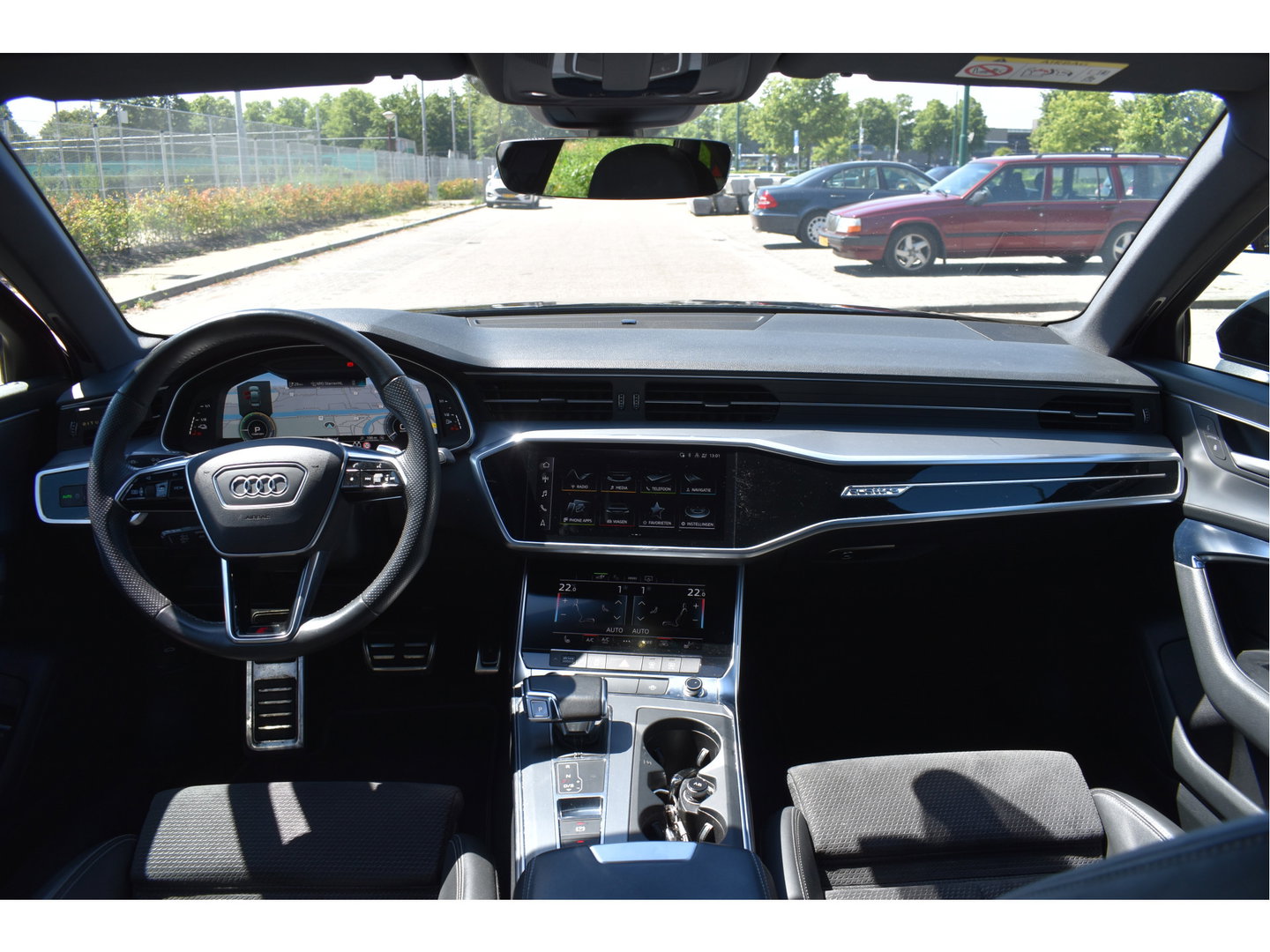 Audi A6 Limousine 50 TFSI e quattro S edition 299 pk | Standkachel | Camera | Carplay | Adapt.CC | Stoelverw. | Virtual cockpit | 20" LM | Full LED