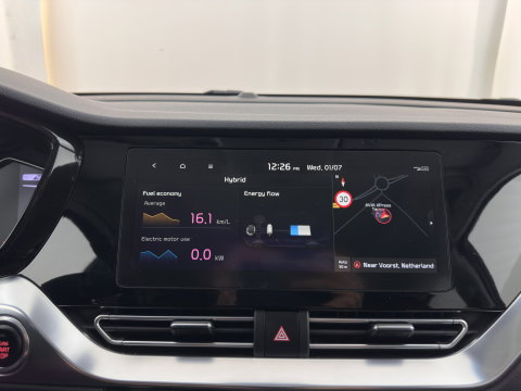 Kia Niro 1.6 GDi Hybrid ExecutiveLine (INCL.BTW) Aut. *PANO |  LEATHER | FULL-LED | NAVI-FULLMAP | DIGI-COCKPIT | HEATED-COMFORTSEATS | CAMERA | DAB+ | KEYLESS | ECC | SHIFTPADDLES | ADAPTIVE-CRUISE | LANE-ASSIST | TOWBAR | 18"AL