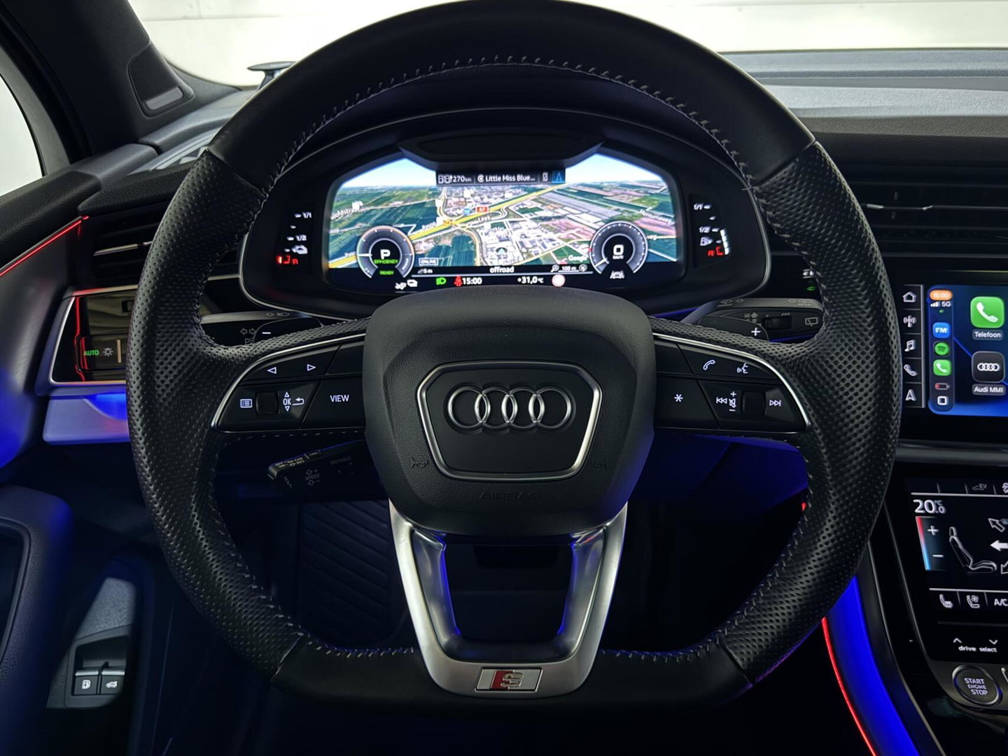 Audi Q7 60 TFSIe Quattro Competition S-Line Pano RS-Seats B&O Tweeters Laser