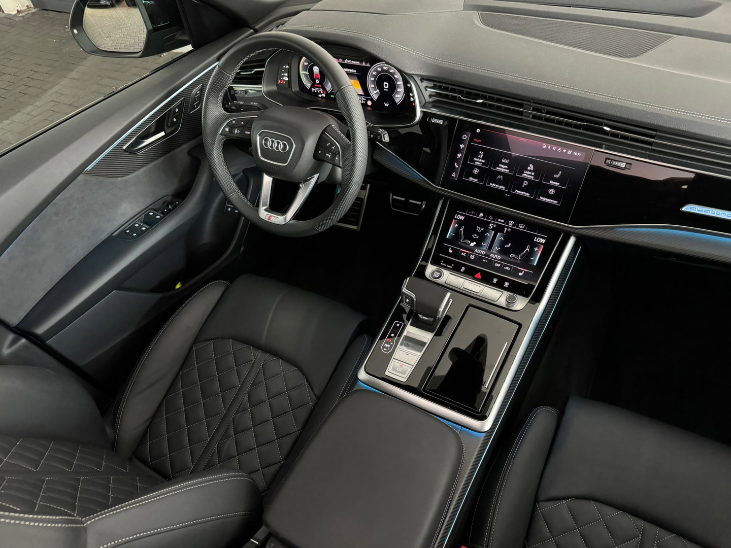 Audi Q8 60 TFSI e quattro S Line Comp Pano|HuD|B&O|Trekhaak
