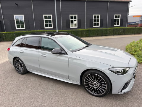 Mercedes-Benz C-Klasse Estate 300e AMG | Panoramaschuifdak | Night | Burmester | Rijassistentiepakket Plus Led-High Performance