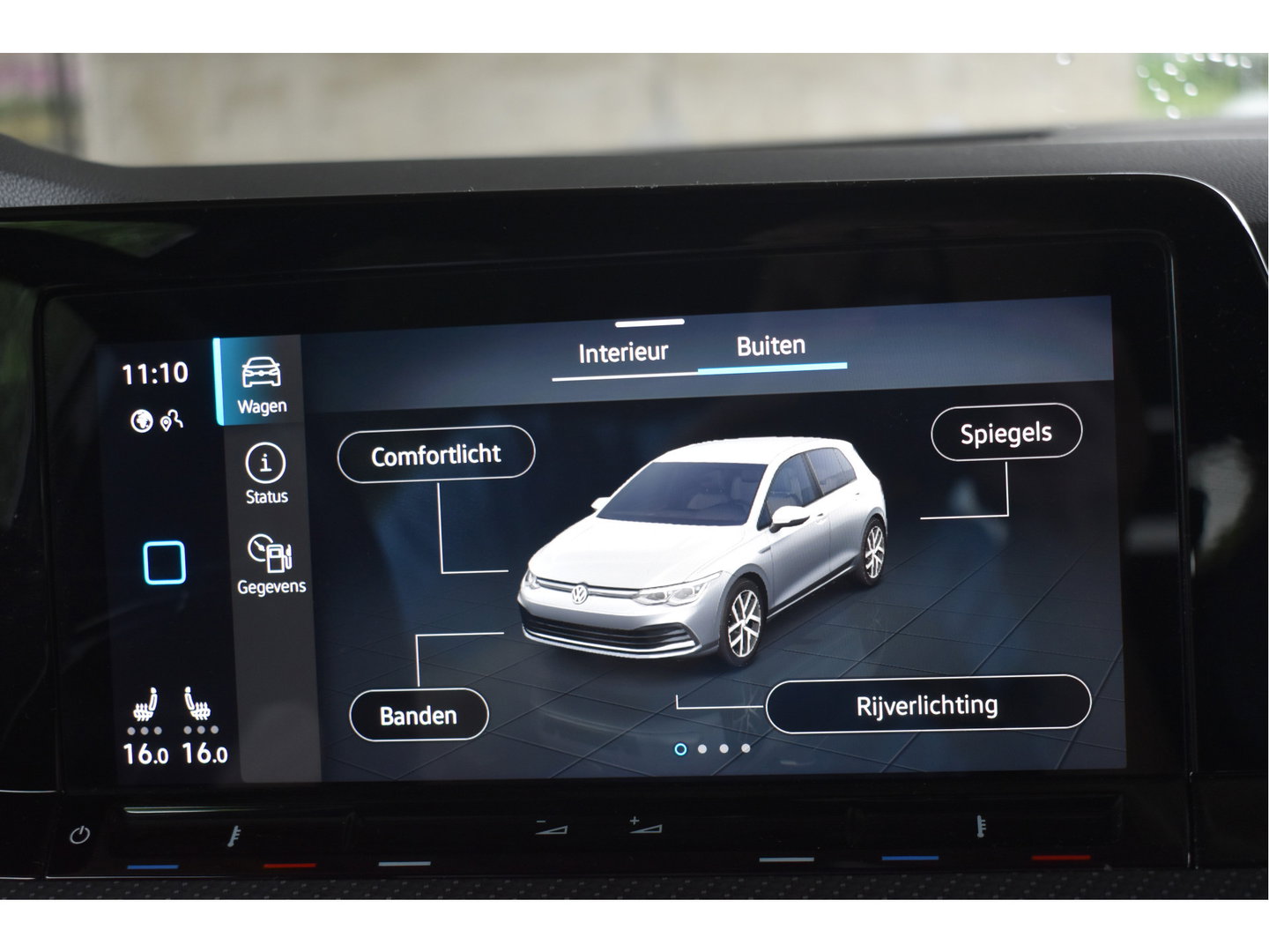 Volkswagen Golf 2.0 TSI 191 PK 3x R-Line Nardo Grey Winter pakket | Zéér netjes | Open dak | Keyless | Sfeerverlichting | Carplay | Stoel- & stuurverwarming | DAB