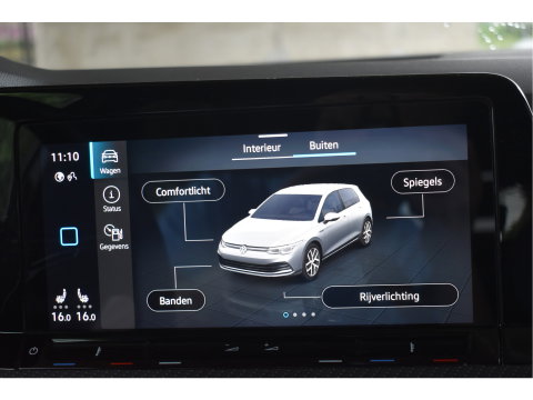 Volkswagen Golf 2.0 TSI 191 PK 3x R-Line Nardo Grey Winter pakket | Zéér netjes | Open dak | Keyless | Sfeerverlichting | Carplay | Stoel- & stuurverwarming | DAB