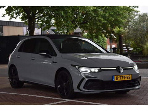 Volkswagen Golf 2.0 TSI 191 PK 3x R-Line Nardo Grey Winter pakket | Zéér netjes | Open dak | Keyless | Sfeerverlichting | Carplay | Stoel- & stuurverwarming | DAB