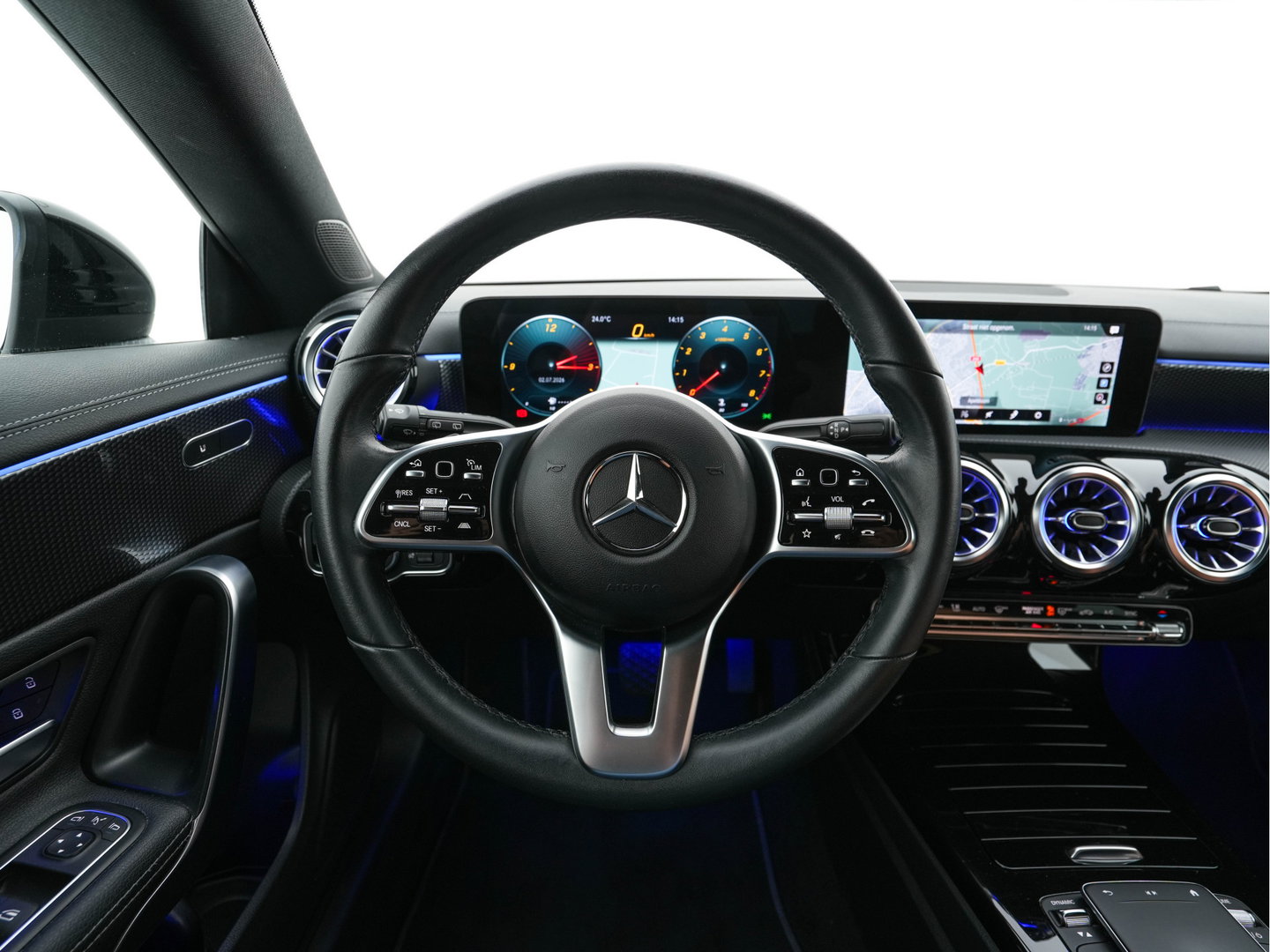 Mercedes-Benz CLA-Klasse Shooting Brake 200 Luxury Line (INCL.BTW) Aut. *ADAPTIVE-CRUISE | LEATHER | FULL-LED | HEATED-COMFORTSEATS | WIDESCREEN-COCKPIT | CAMERA | NAVI-FULLMAP | SHIFTPADDLES | PRIVACY-GLASS | DAB | AMBIENT-LIGHT | 18''ALU | TOWBA