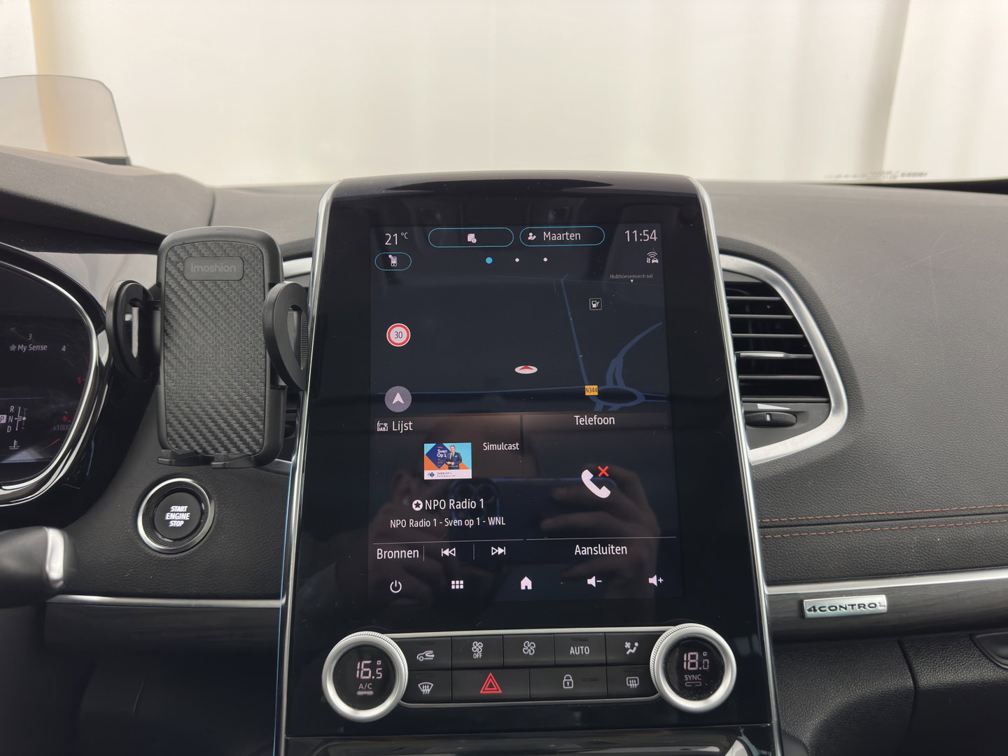 Renault Espace 2.0 Blue dCi Initiale Paris [ 7-Pers. ] Aut. *PANO | HEAD-UP | LEATHER |  ADAPTIVE-CRUISE | FULL-LED | CAMERA | KEYLESS | HEATED-COMFORTSEATS | PRIVACY-GLASS | ECC | PDC | AMBIENT-LIGHT | 19''ALU*