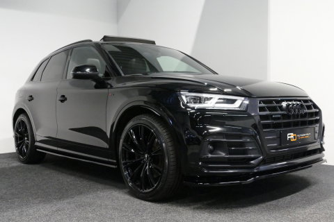 Audi Q5 55 TFSI e S edition / S Line / SQ5 Diffuser / Maxton Design Bodykit V.2 / Luchtvering / Panoramadak / Elektr. verstelbare voorstoelen (links met memory) / Matrix LED / Stoelverwarming / Apple Carplay - Android Auto / 21'' LMV / Dodehoekdetectie / Achterui