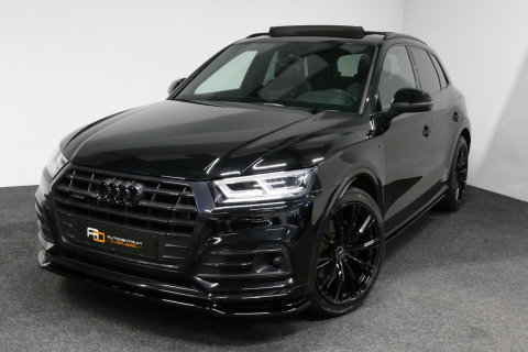 Audi Q5 55 TFSI e S edition / S Line / SQ5 Diffuser / Maxton Design Bodykit V.2 / Luchtvering / Panoramadak / Elektr. verstelbare voorstoelen (links met memory) / Matrix LED / Stoelverwarming / Apple Carplay - Android Auto / 21'' LMV / Dodehoekdetectie / Achterui