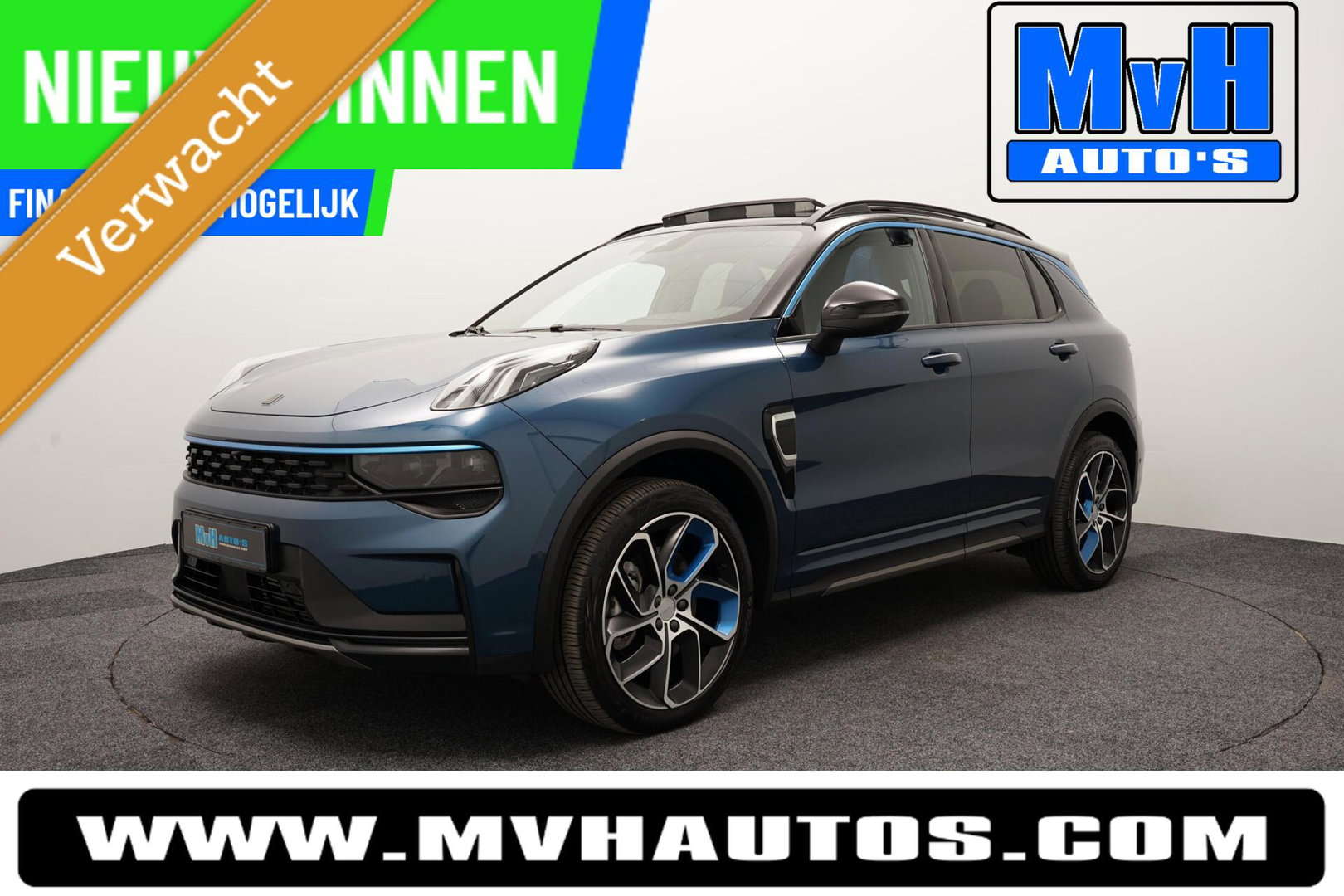 Lynk & Co 01 1.5 PHEV|ZWARTE.HEMEL|360ºCAM|262PK|SOH95%