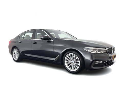 BMW 5 Serie 520d High Executive Luxury-Line Aut. *LEDER | FULL-LED | MEMORY-PACK | DIGI-COCKPIT | HEATED-COMFORTSEATS | AMBIENTLIGHT | NAVI-FULLMAP | ECC | PDC | CRUISE | 18''ALU*