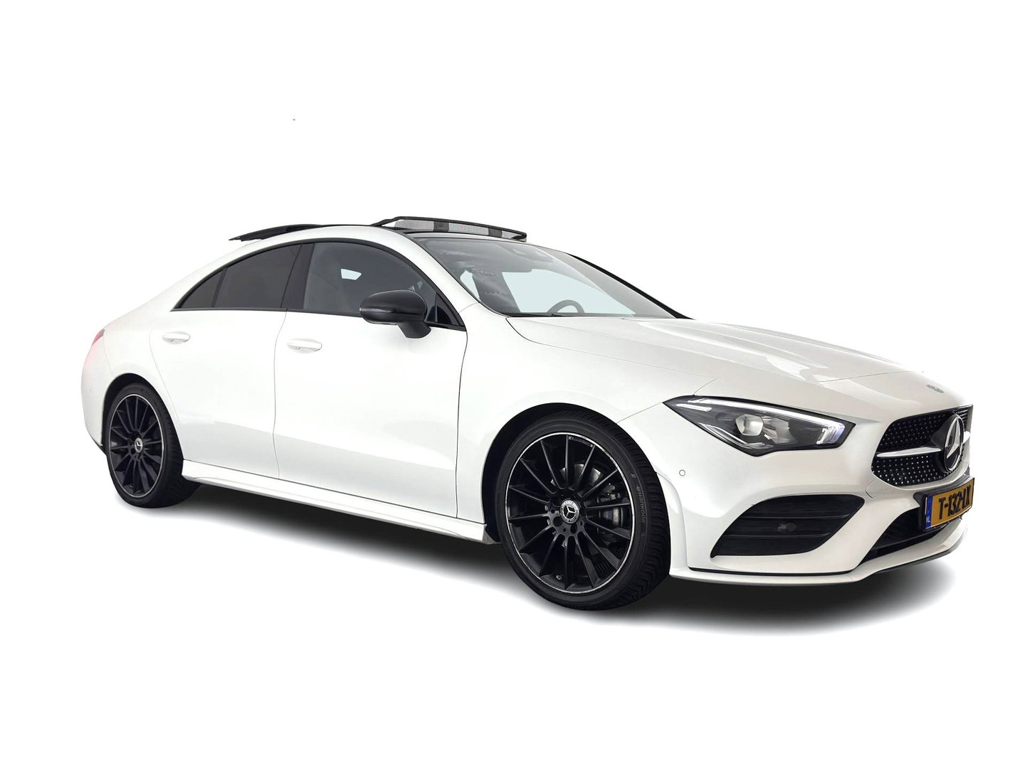 Mercedes-Benz CLA-Klasse 180 d Premium Plus (INCL-BTW) Aut. *PANO | LEATHER-MICROFIBRE | FULL-LED  | AMBIENTLIGHT | HEATED-SPORTSEATS | WIDESCREEN-COCKPIT | DAB+ | NAVI-FULLMAP | CAMERA | PRIVACYGLASS | 19''ALU*