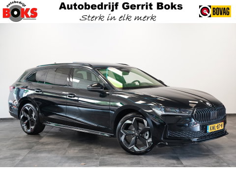 Škoda Superb Combi 1.5 TSI PHEV Sportline Business Climate control Panoramadak Leder Elek. Stoelen Stoel Ventilatie/Verwarming 24 Maanden garantie* (Vraag naar de voorwaarden)