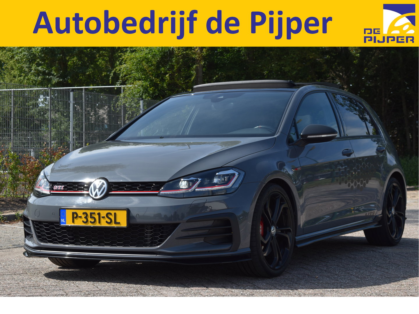 Volkswagen Golf 2.0 TSI GTI TCR Performance Pack Executive 290 pk Nardo Grey | Vol | Keyless | Pano | Camera | Carplay | Adapt.CC | Full LED | Historie