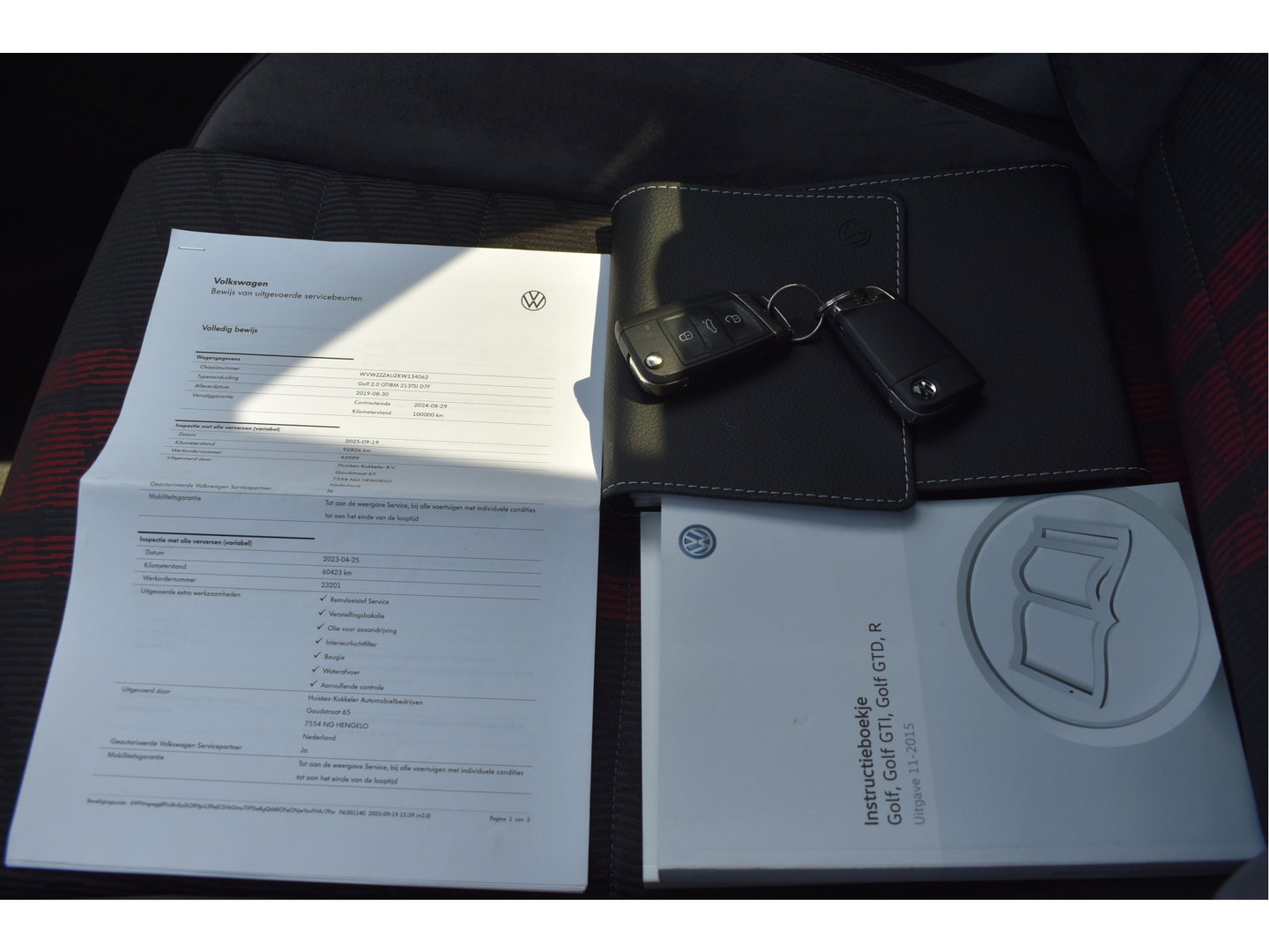 Volkswagen Golf 2.0 TSI GTI TCR Performance Pack Executive 290 pk Nardo Grey | Vol | Keyless | Pano | Camera | Carplay | Adapt.CC | Full LED | Historie