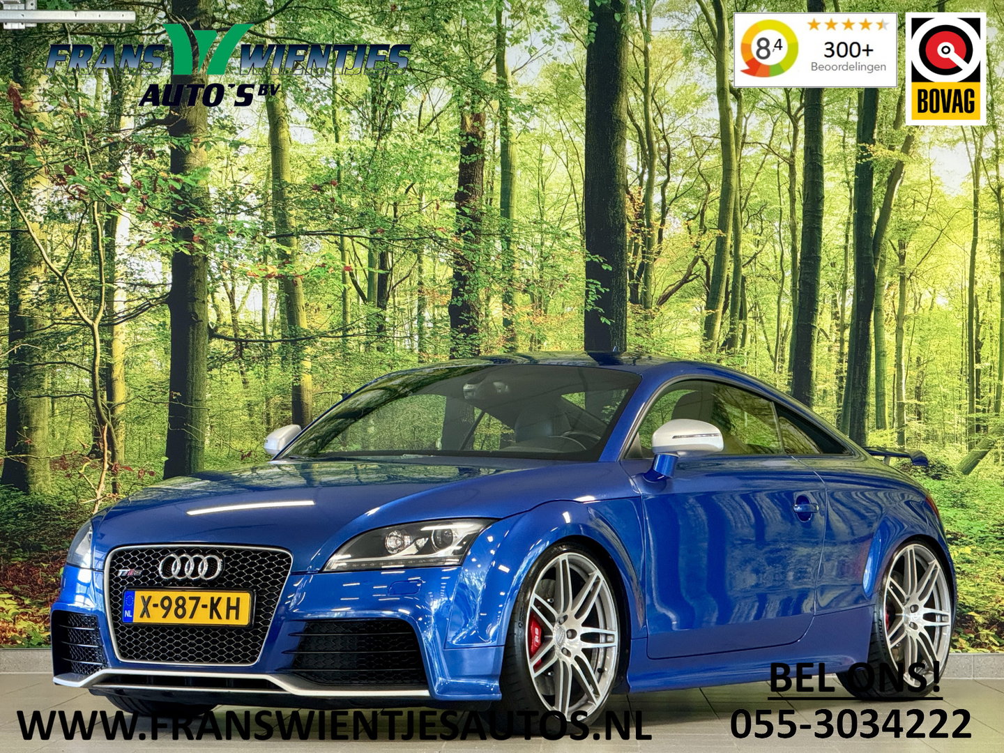 Audi TT 2.5 T TT RS Plus Pro Line | 360 PK! | RS Seats | 20" Licht Metaal | BOSE | Cruise Control | Rijmodus Regeling | Climate Control | Navigatie |