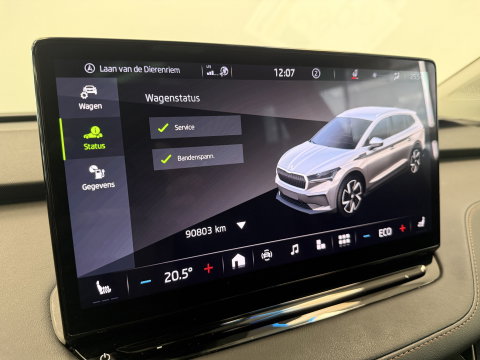 Škoda Enyaq iV 80 SOH 91% Panoramadak Trekhaak Wegklapbaar Warmtepomp 24 Maanden garantie* (Vraag naar de voorwaarden)