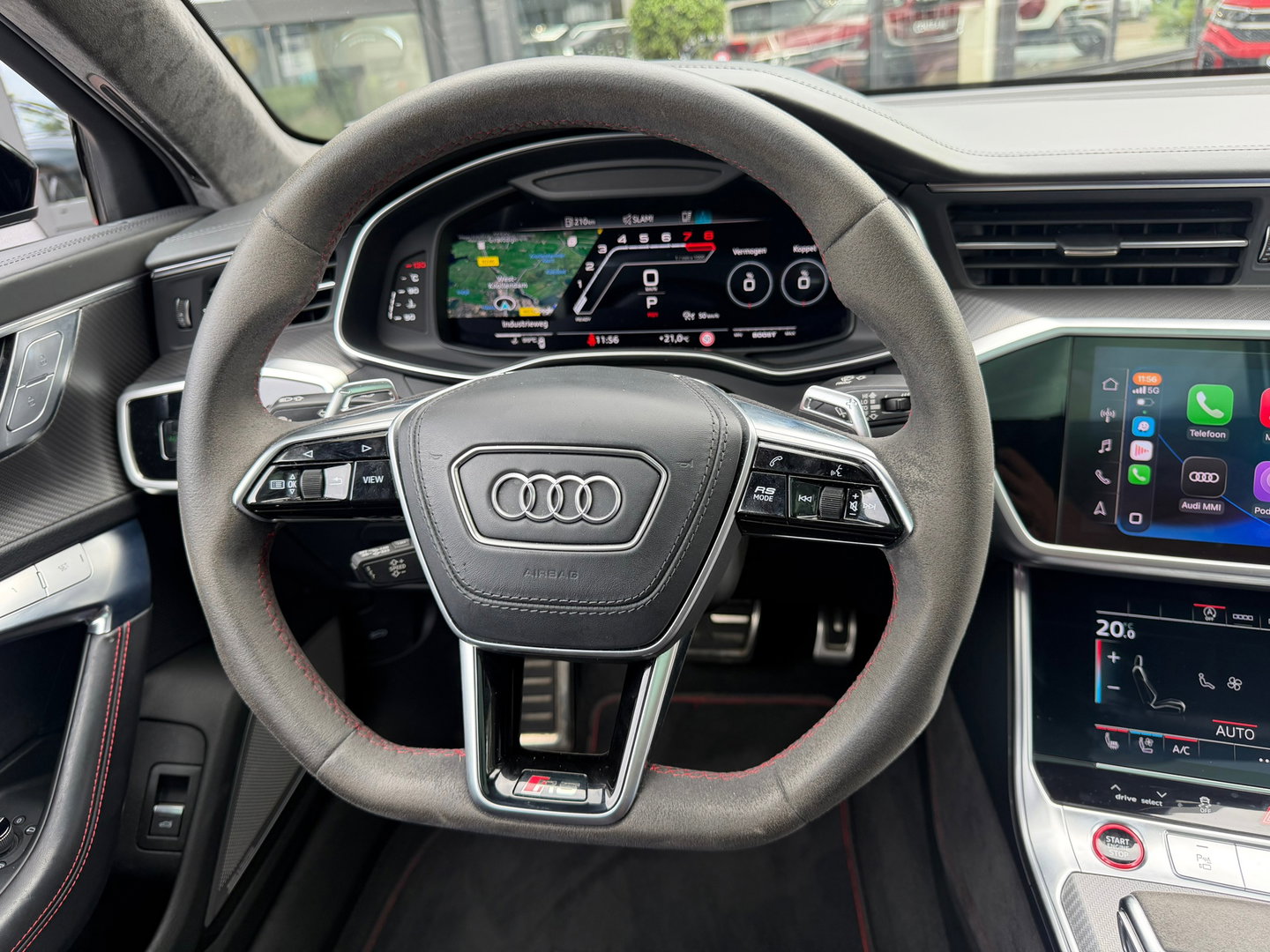 Audi A6 Avant RS 6 TFSI quattro Dynamic Plus|Keramisch|Carplay|Pano|B&O|4WB