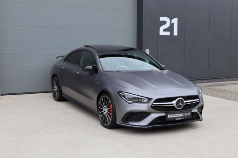 Mercedes-Benz CLA AMG 35 4MATIC / Panoramadak / Memory Stoelen / 360 Camera / Keyless-Go / Burmester Surround