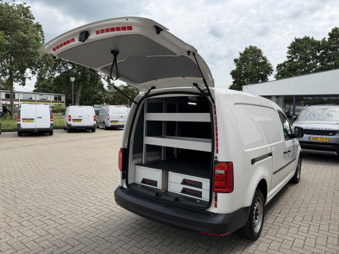 Volkswagen Caddy 2.0 TDI 102pk L2H1 BMT Maxi / vaste prijs rijklaar € 11.950 ex btw / euro 6 / bpm vrij / lease vanaf € 201 / Flexmo ingerichte laadruimte / airco / cruise/ pdc achter