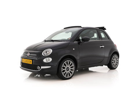 Fiat 500C 1.2 Star+ CABRIO | LEATHER | CRUISE | DIGI-COCKPIT | HEATED-CONTOURSEATS | PDC | ECC | U-CONNECT | 16"ALU*