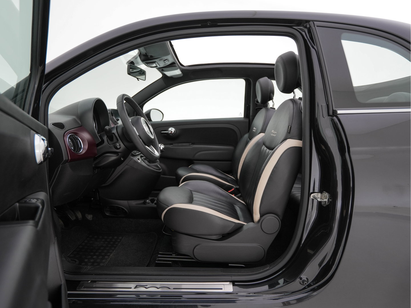 Fiat 500C 1.2 Star+ CABRIO | LEATHER | CRUISE | DIGI-COCKPIT | HEATED-CONTOURSEATS | PDC | ECC | U-CONNECT | 16"ALU*