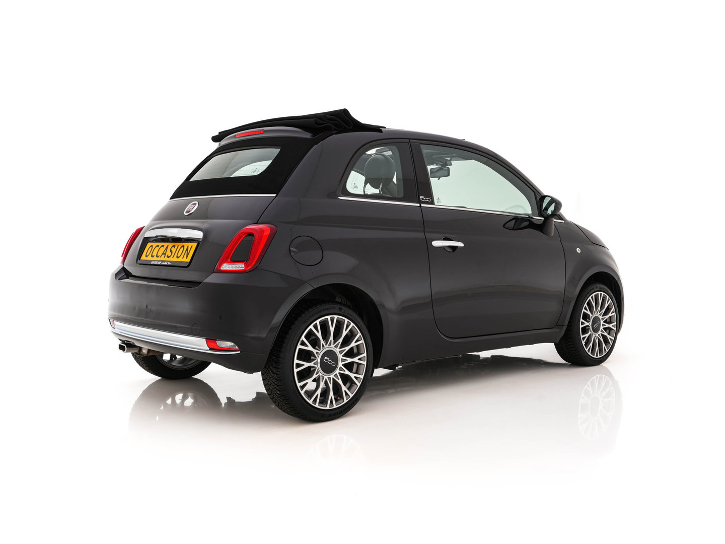 Fiat 500C 1.2 Star+ CABRIO | LEATHER | CRUISE | DIGI-COCKPIT | HEATED-CONTOURSEATS | PDC | ECC | U-CONNECT | 16"ALU*