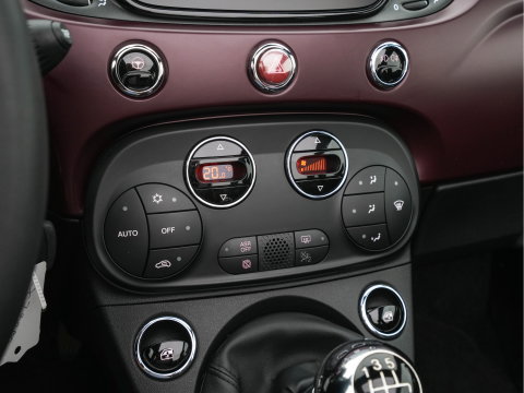 Fiat 500C 1.2 Star+ CABRIO | LEATHER | CRUISE | DIGI-COCKPIT | HEATED-CONTOURSEATS | PDC | ECC | U-CONNECT | 16"ALU*