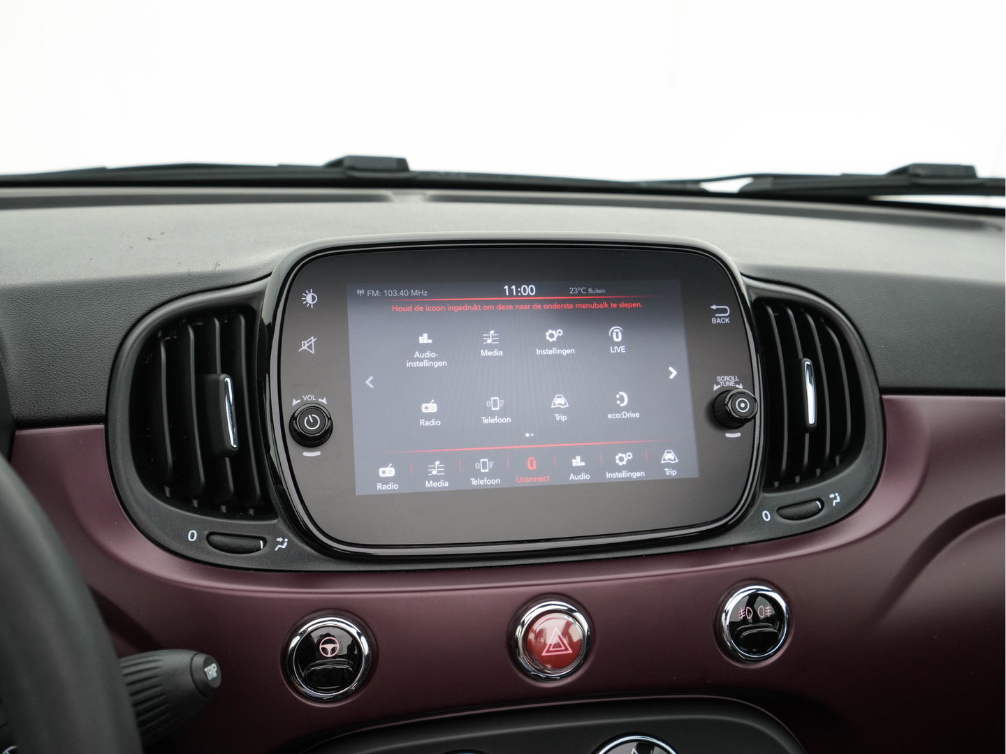 Fiat 500C 1.2 Star+ CABRIO | LEATHER | CRUISE | DIGI-COCKPIT | HEATED-CONTOURSEATS | PDC | ECC | U-CONNECT | 16"ALU*