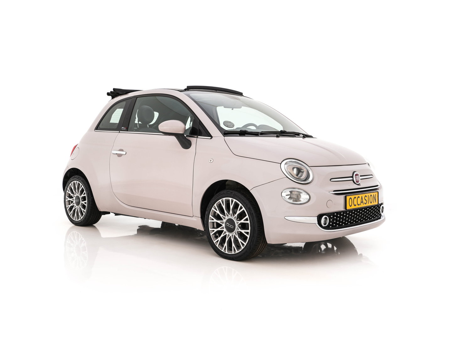 Fiat 500C 1.2 Star+ CABRIO | LEATHER | CRUISE | DIGI-COCKPIT | HEATED-CONTOURSEATS | PDC | ECC | U-CONNECT | ECC | 16"ALU*