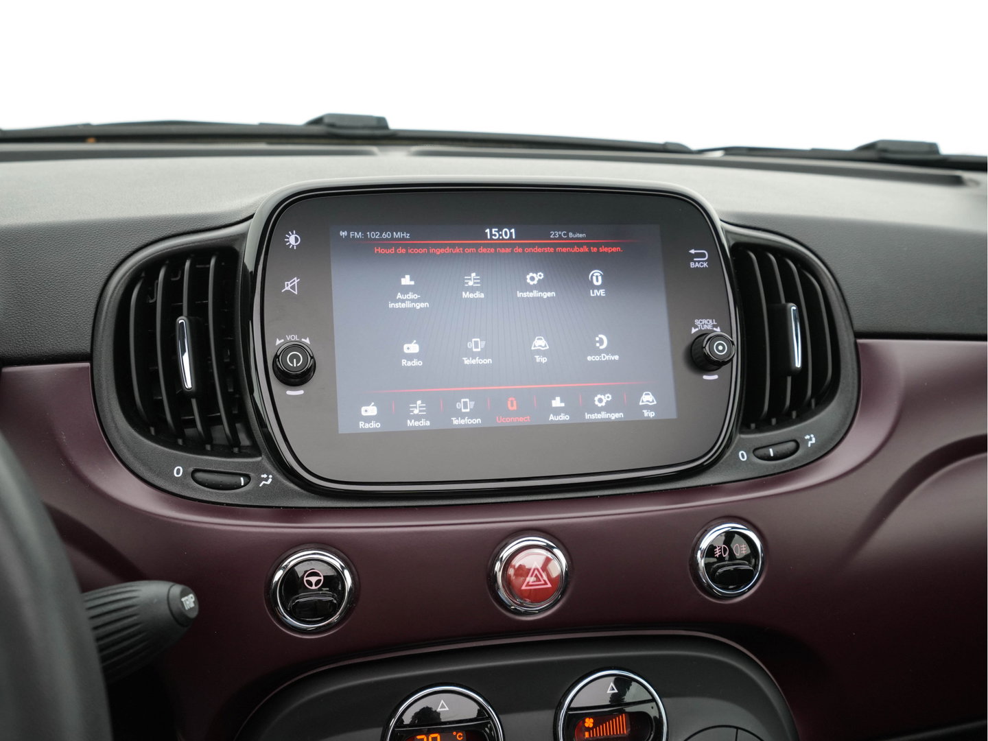 Fiat 500C 1.2 Star+ CABRIO | LEATHER | CRUISE | DIGI-COCKPIT | HEATED-CONTOURSEATS | PDC | ECC | U-CONNECT | ECC | 16"ALU*